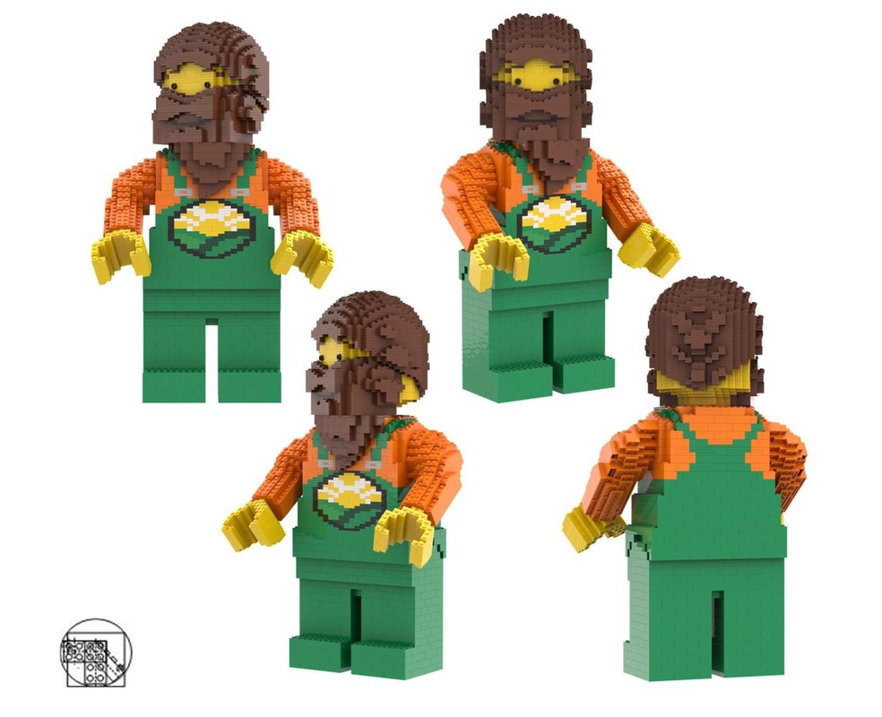 Maxi Figure Farmer With Beard