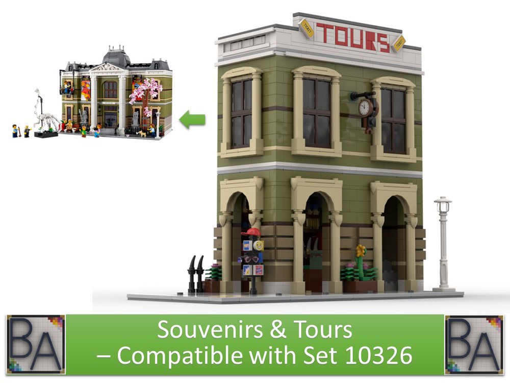 Souvenirs & Tours - Compatible With Set 10326