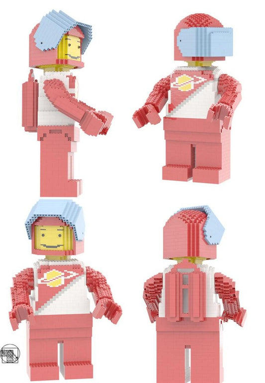 MOC-135918-1: Maxi Figure Red And White Space Man