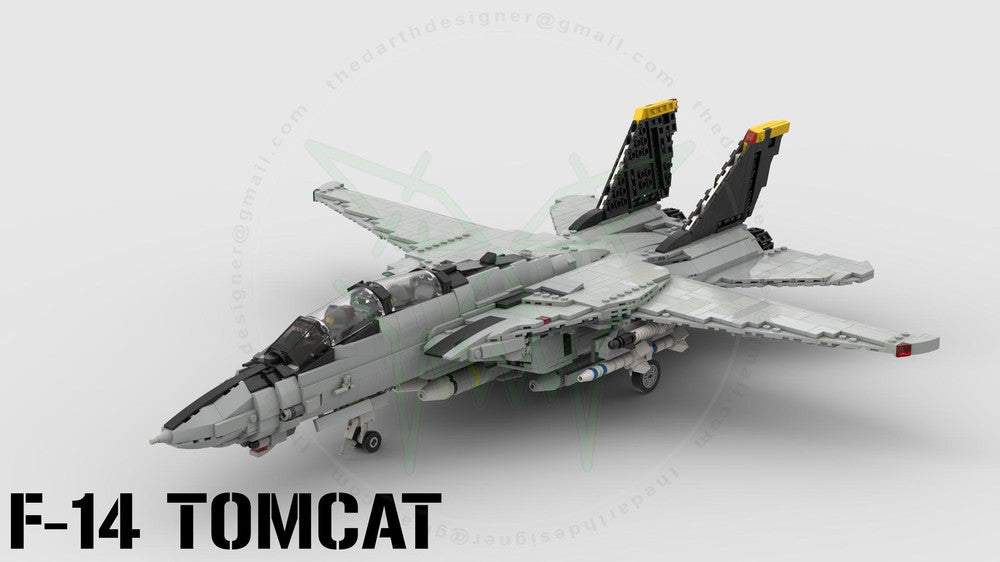 Grumman F-14 Tomcat | 1:35 Minifig Scale