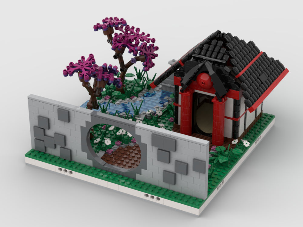 MOC-38519-1: Chinese House Diorama