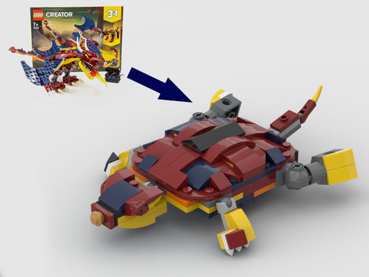 MOC-40158-1: 31102 Turtle Alternative Build