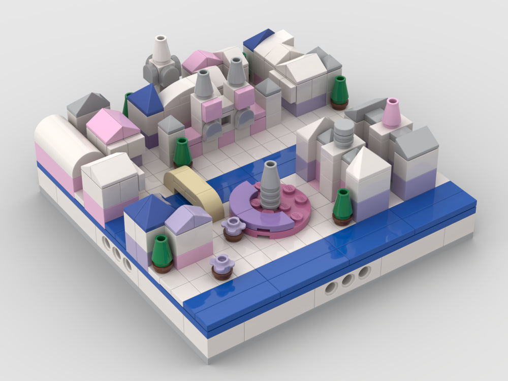 MOC-32452-1: Amsterdam Mini Scale Model