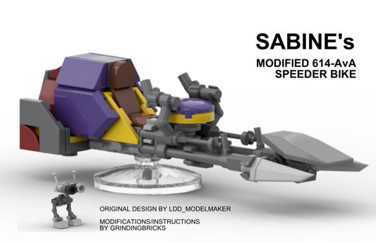 MOC-156359-1: Sabine's Speeder Bike