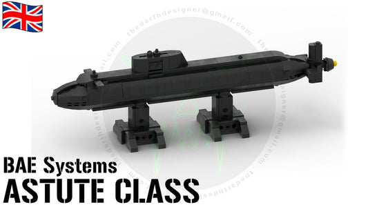 ASTUTE Class | Nuclear Submarine - 1:300 Scale