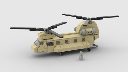 Micro CH-47 Chinook | 1:80 FREE INSTRUCTIONS