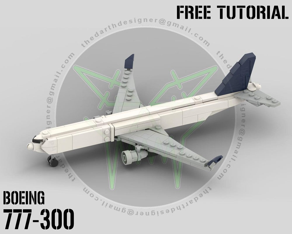 BOEING 777-300 - 1:300 Scale