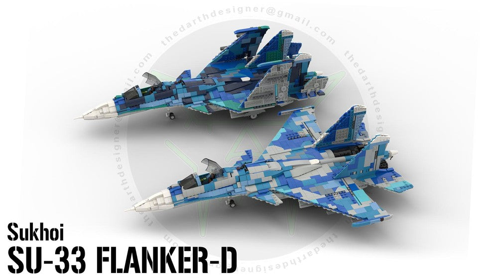 Sukhoi | SU-33 Flanker D - 1:34 Scale – MOCBoxing