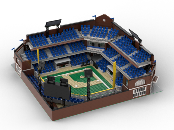 Modular Baseball Stadium - Minifigure Scale