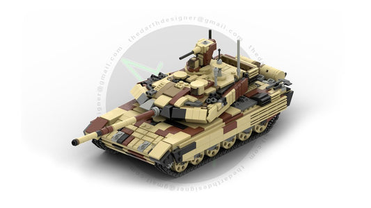 T-90 MS V2 Tank | 1:35 Minifigure Scale