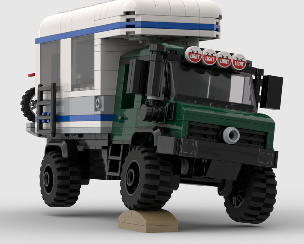 Dual Cab UniMog Camper