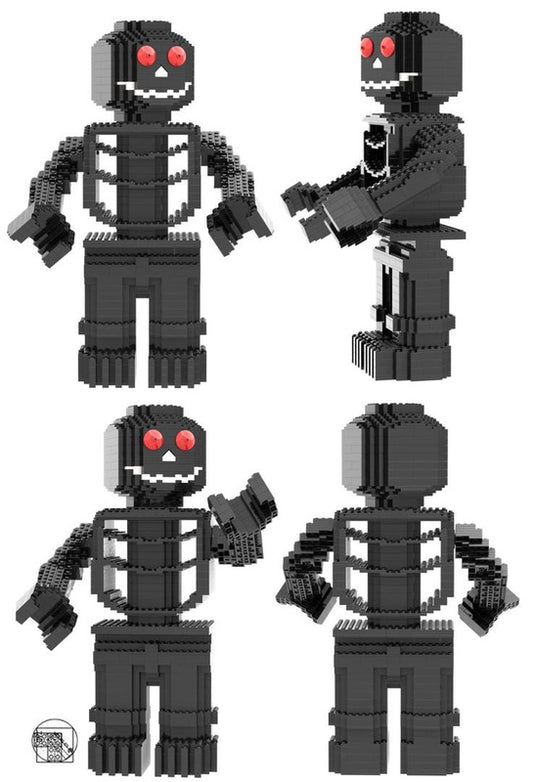 MOC-135923-1: Maxi Figure Black Skeletron