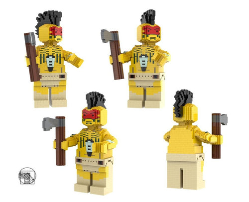 Maxi Figure Indian Tomahawk Warrior