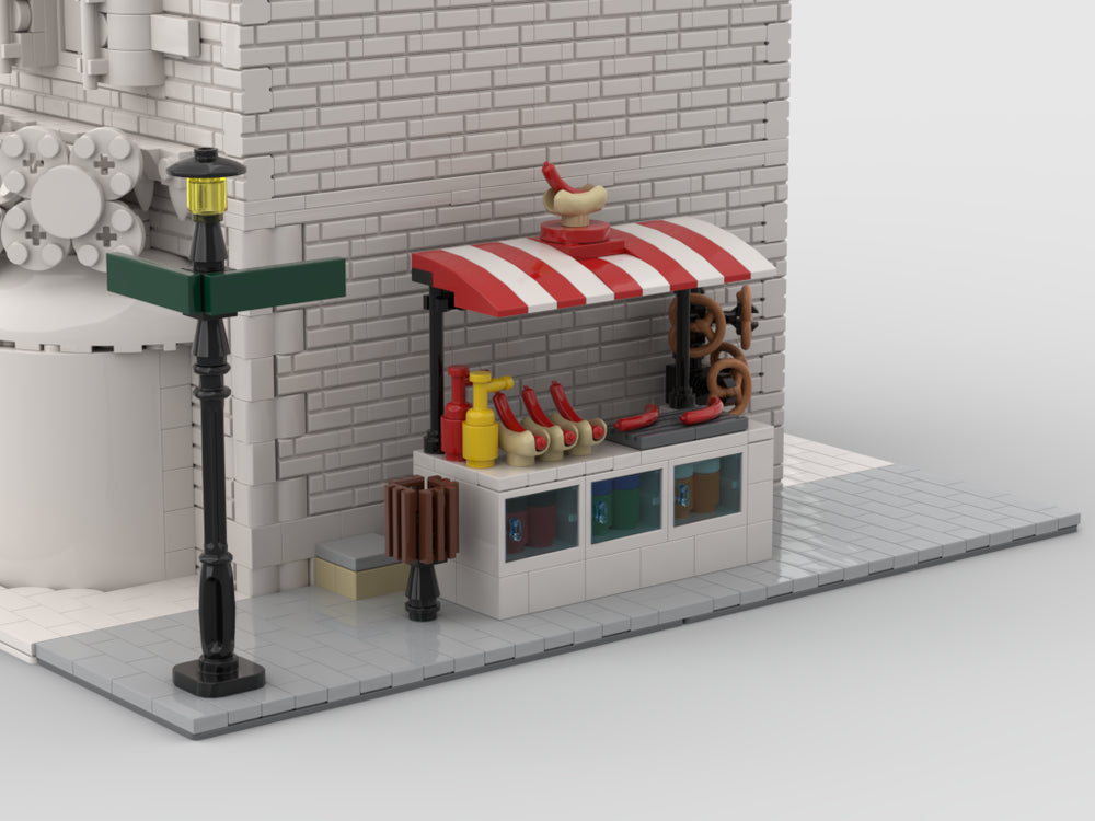 Modular Corner Hot Dog Stand | Turn Every Modular Model Into A Corner