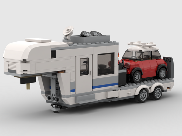 Wide (Car) Toy Hauler Camper Trailer