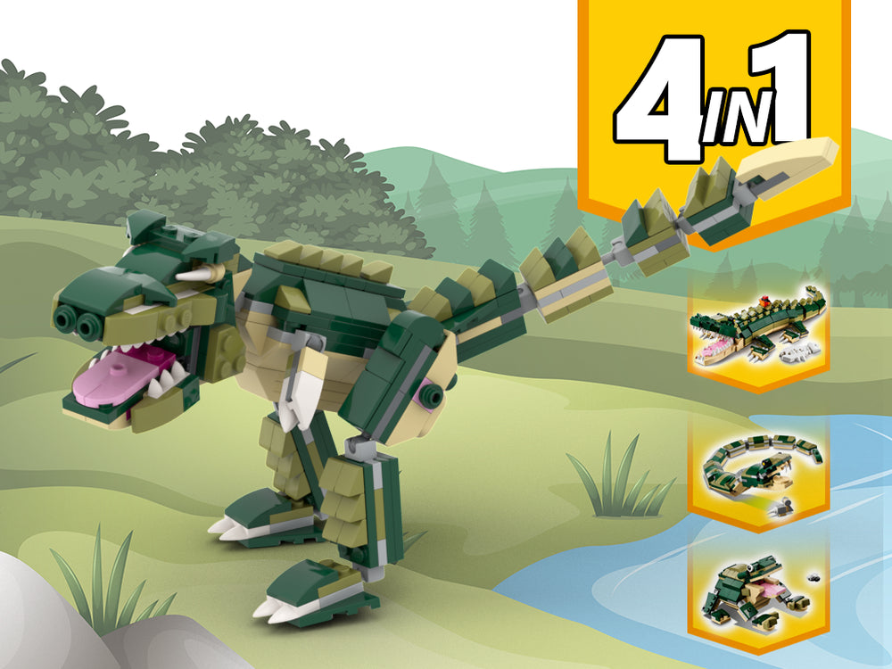 31121 Allosaurus Alternative Build