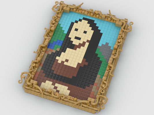 MOC-35459-1: Frame Photo - Mona Lisa