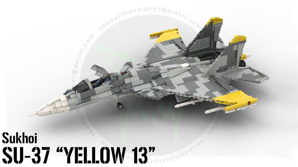 Sukhoi | SU-37 "YELLOW 13" - 1:34 Scale (V2)