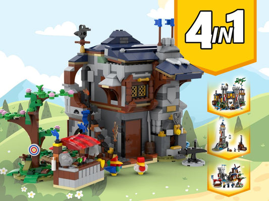 MOC-84572-1: 31120 Alternative Build Medieval Blacksmith