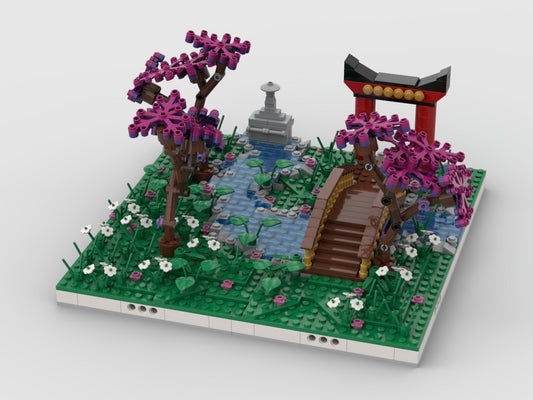 Chinese Garden Diorama