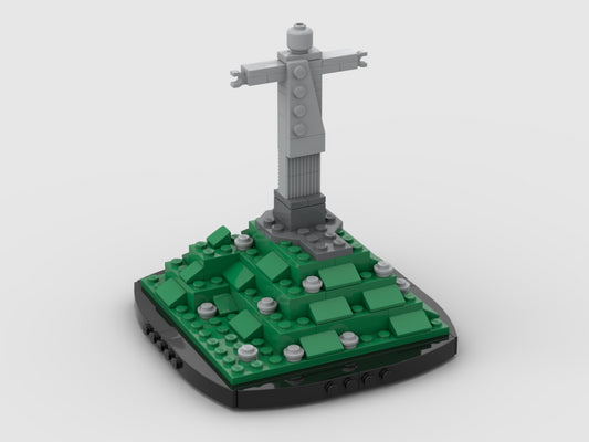 MOC-61677-1: Mini Christ The Redeemer - Rio De Janeiro