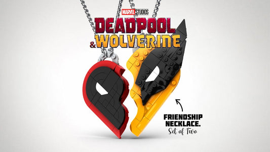 Marvel Deadpool & Wolverine Friendship Necklace