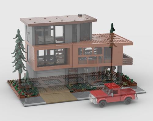 Modular Display For Set 21354 - Twilight The Cullen House
