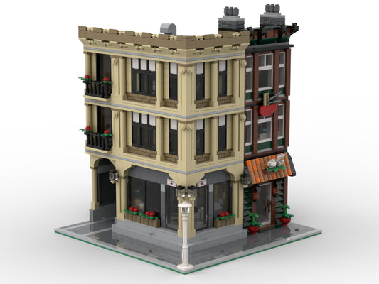 MOC-64880-1: Town Square Corner