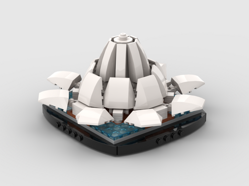 Mini Lotus Temple, Located In New Delhi