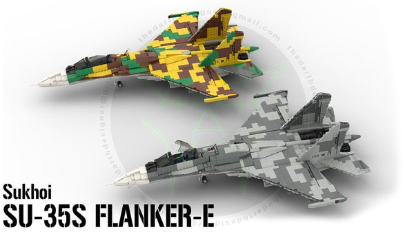 Sukhoi SU-35 Flanker E - 1:34 Scale