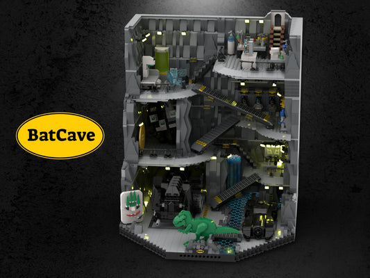 BatCave Minifigure Size