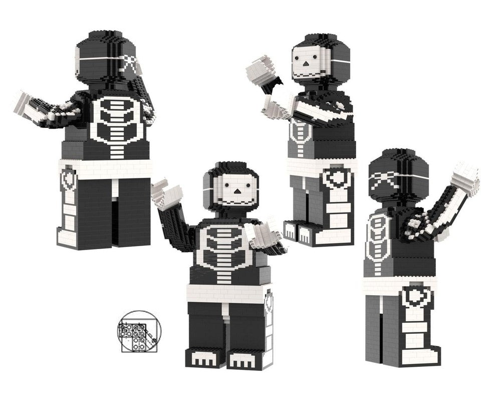 Maxi Figure White Skeletron Costume