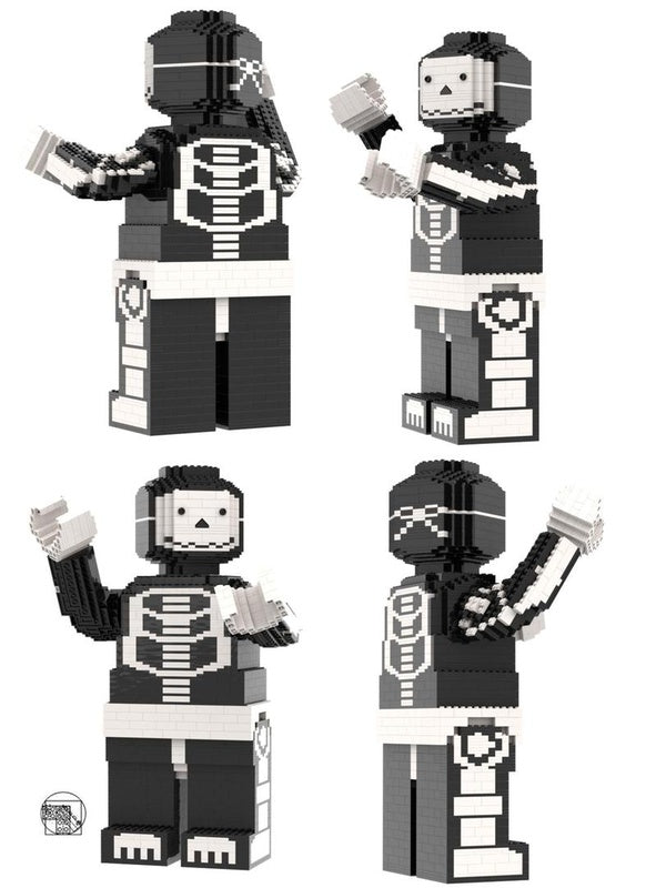 Maxi Figure White Skeletron Costume