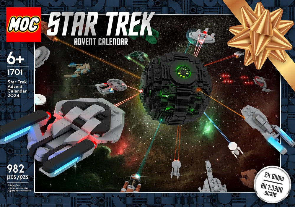 Star Trek: Advent Calendar (24 Ships, All The Same Scale!)