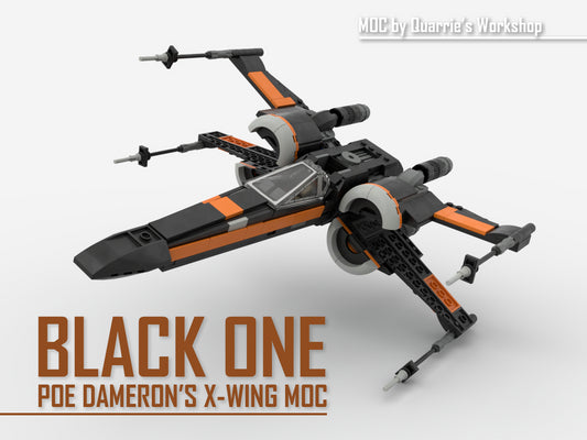 MOC-149464-1: T-70 X Wing (Black One Version)