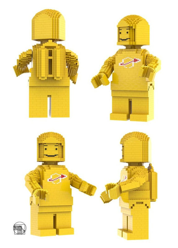 Maxi Figure Yellow Space Man