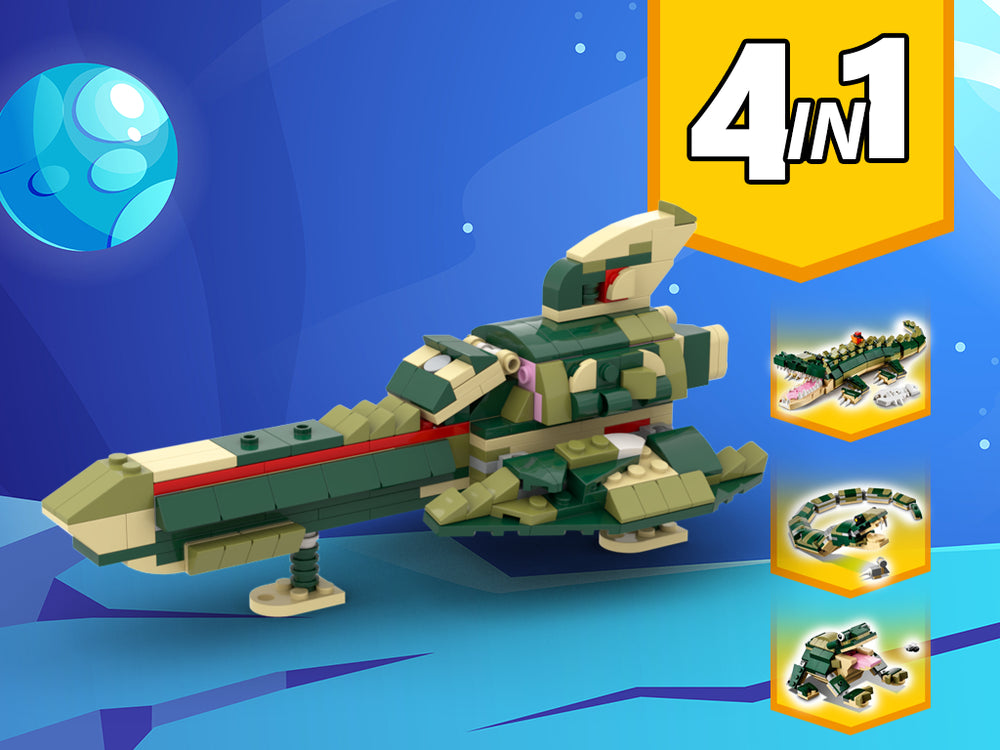 31121 Space Ship Alternative Build