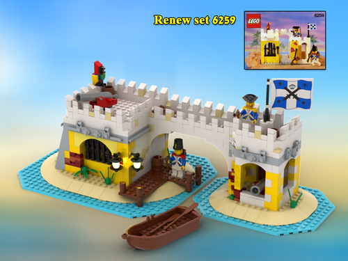 Broadside's Brig Renew Set 6259 #2