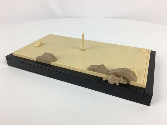 MOC-116515-1: stand/Base For Luke's Desert Speeder (STAND ONLY)