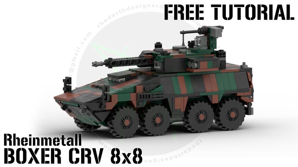 MOC-162513-1: BOXER | 8X8 CRV - 1:35 | FREE TUTORIAL