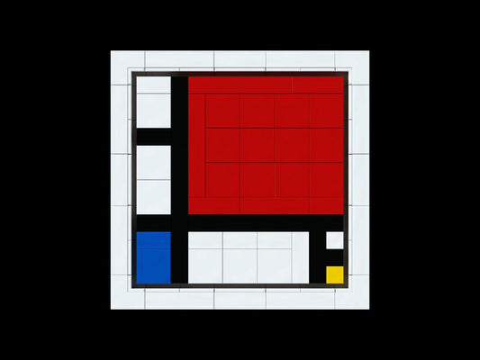 Piet Mondrian - Composition With Red, Blue And Yellow