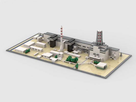 MOC-124446-1: Chernobyl Power Plant (Before And After)