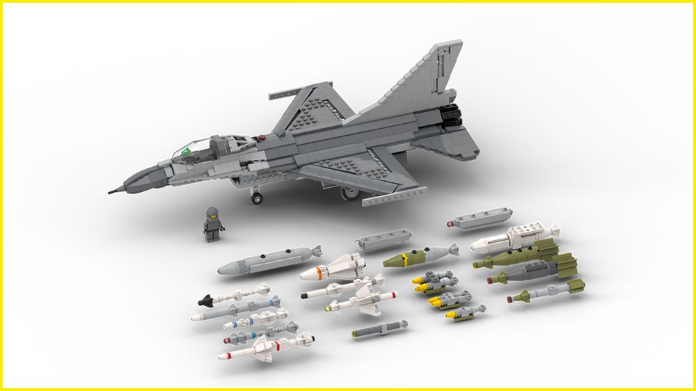 General Dynamics F-16 Fighting Falcon | 1:34 Scale