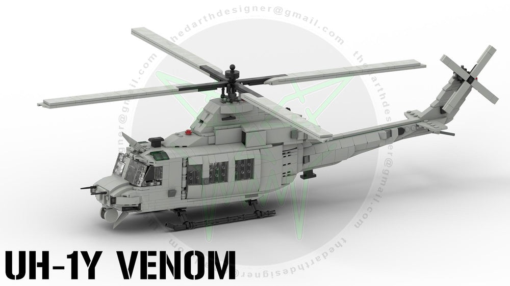 MOC-141242-1: Bell UH-1Y Venom | 1:35 Scale