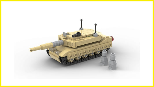 MOC-27138-1: M1A1 Abrams TANK | 1:90 Midi Scale