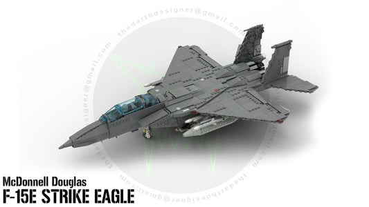 MOC-184160-1: F-15 E | STRIKE EAGLE - 1:34 Scale (v2)