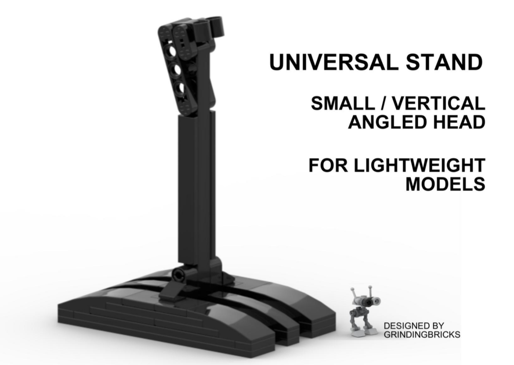 Universal Stand Small, Vertical w/Angled Head