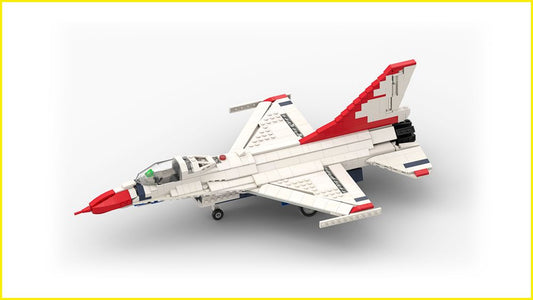 MOC-50321-1: General Dynamics F-16 THUNDERBIRDS | 1:34 Scale