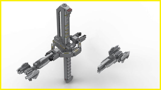 HALO Mac Cannon Space Station | 1:3500 Scale