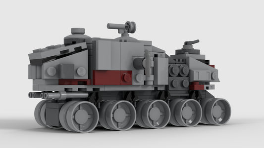 MOC-36873-1: A6-Juggernaut (Clone Turbo Tank) Micro Fleet Series